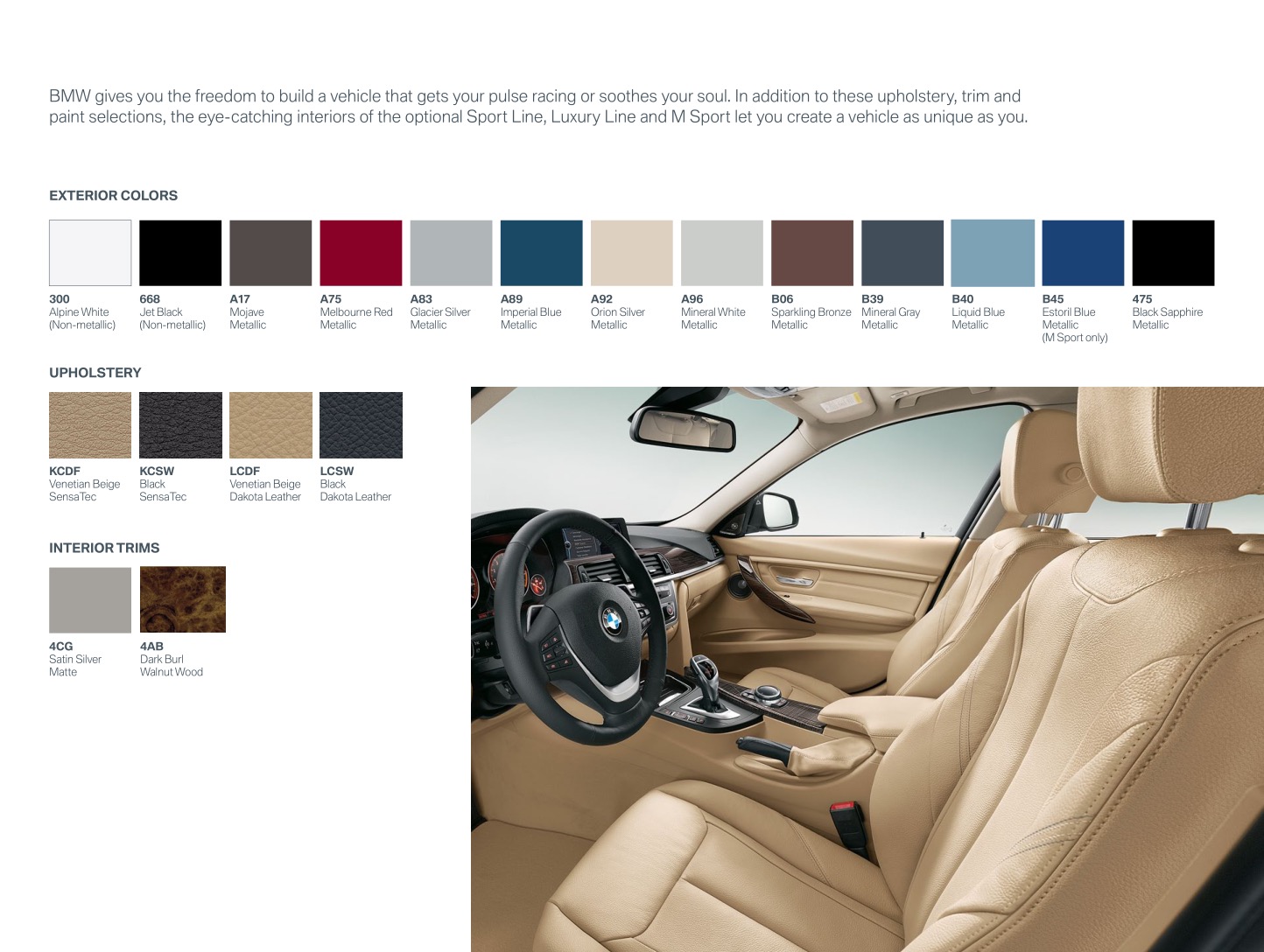 2014 BMW 3-Series Wagon Brochure Page 2